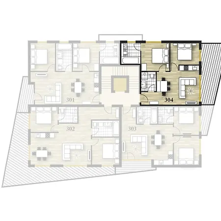 Alpensuites Lägenhet *